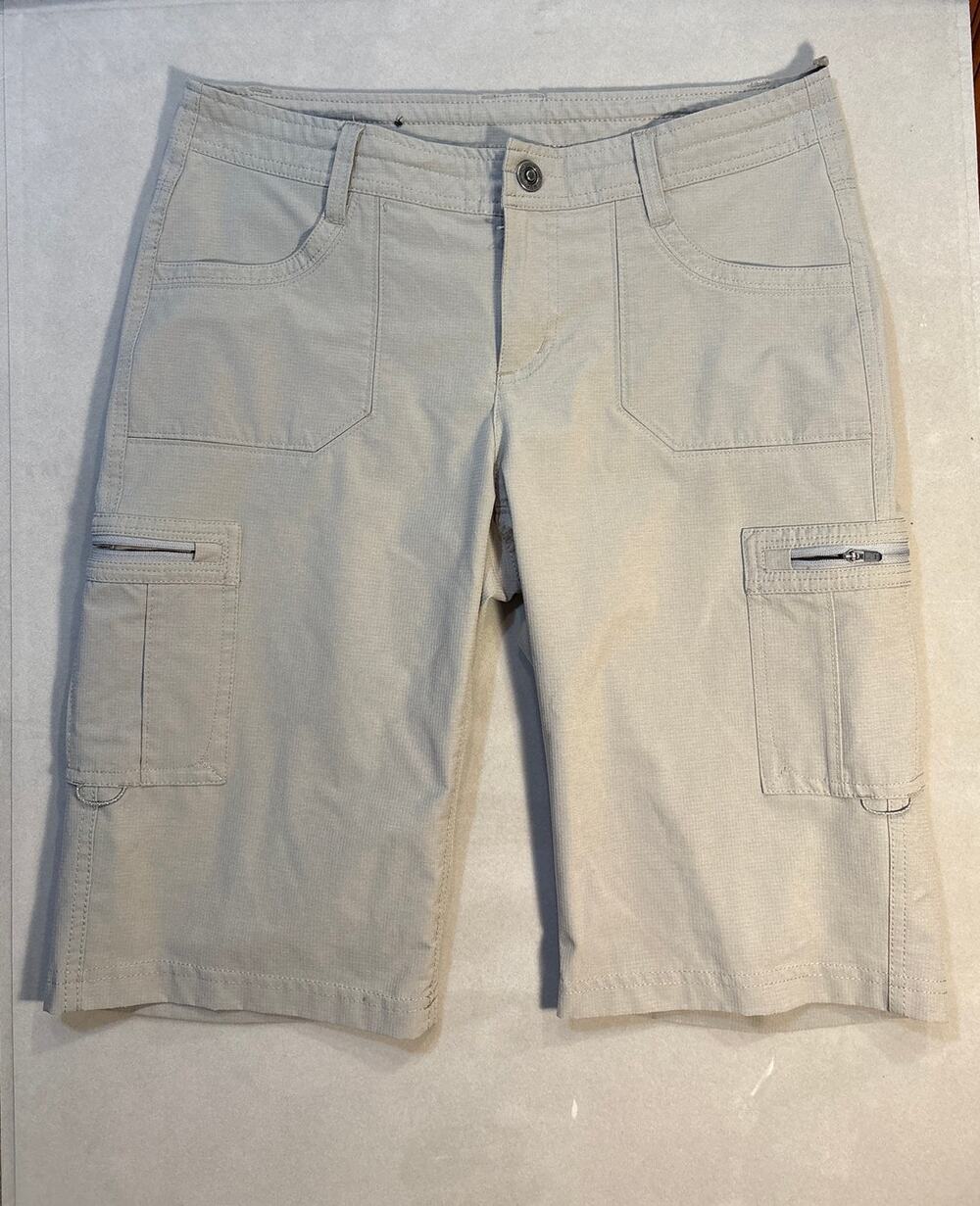 Kuhl Bermuda Hiking Shorts Khaki Size 8
